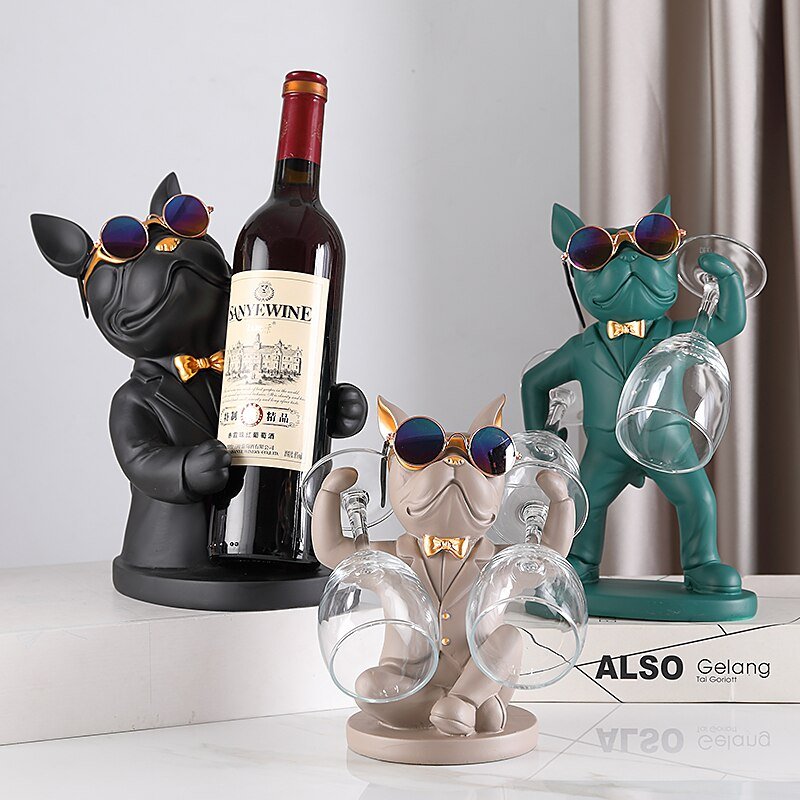 פסל מחזיק כוסות יין - Coralita