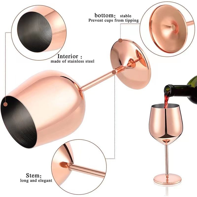 כוסות יין מהודרות - Coralita